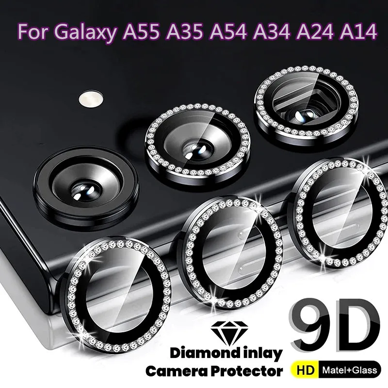 Tempered Glass Screen 9H - Diamant gehard glas camera lensbeschermer met