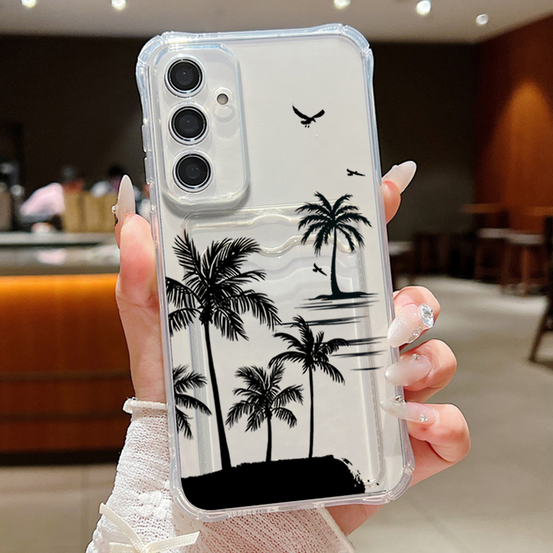 Samsung Galaxy A55 - Telefoonhoesje met kaartsleuf voor Samsung Galaxy
