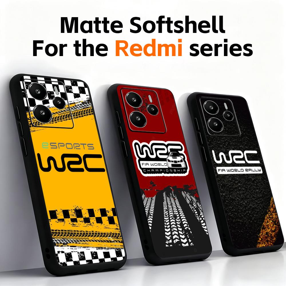 Xiaomi Redmi Note 13 - Hot WRC Racing sportwagen mode telefoonhoesje