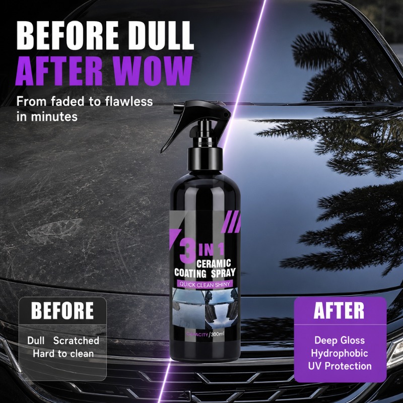 Nano Liquid Coating - 3-in-1 Multifunctionele Nano Keramische Auto Vloeibare