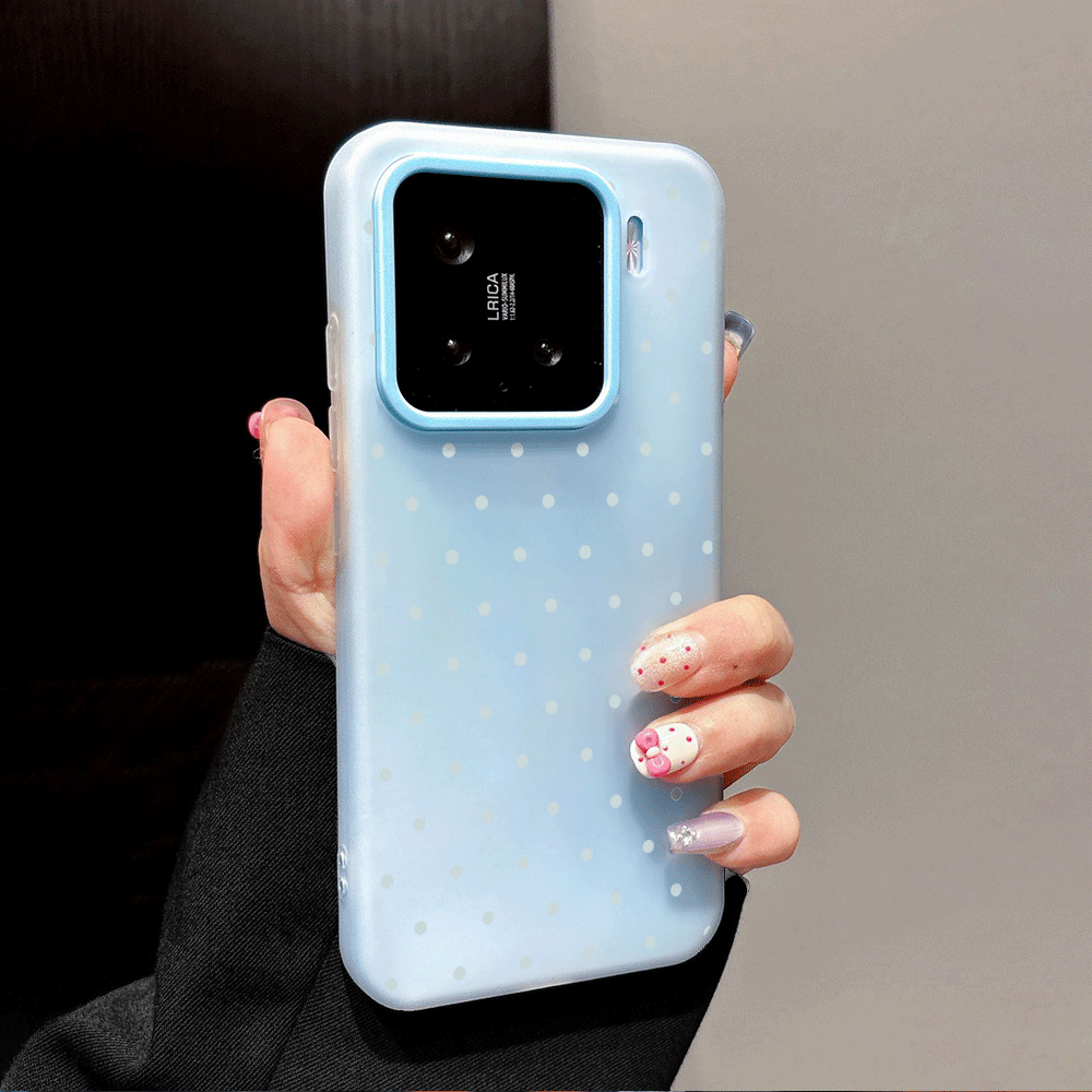 Schattig lichtblauw polkadot t - Xiaomi Redmi Note 13 recensie en prijs