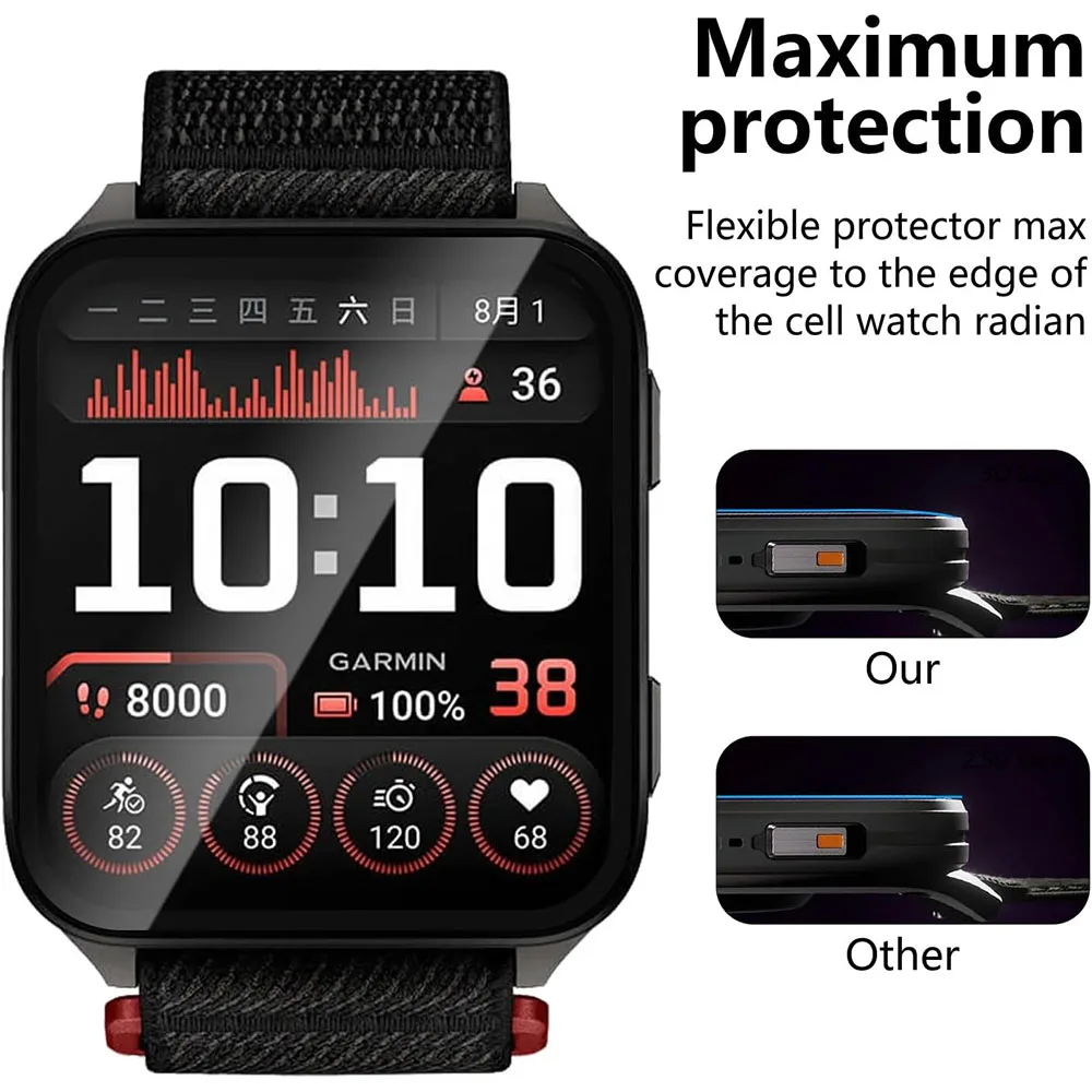 Anti-krasfilm voor Garmin Venu - Curved Edge Screen recensie en prijs