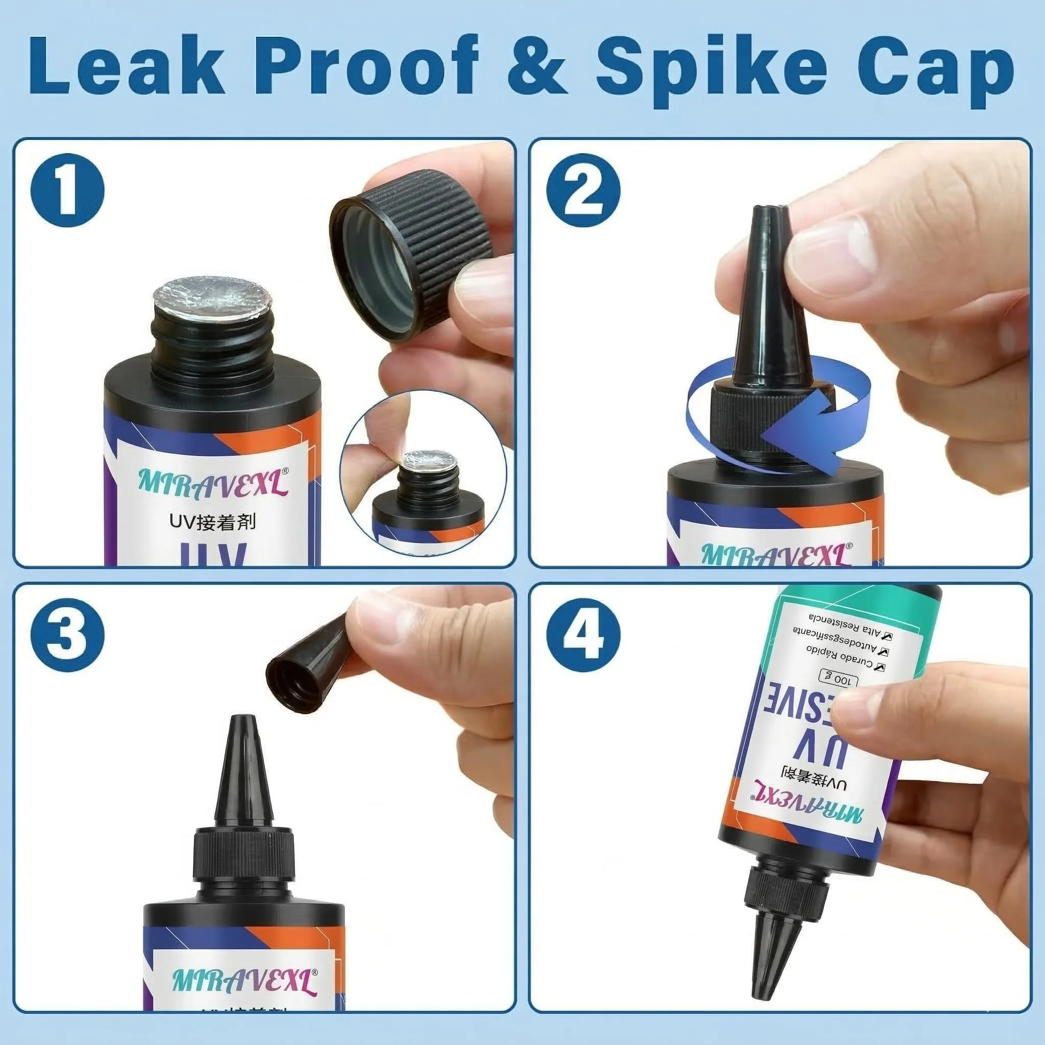 Verbeterde UV-harskit met USB- - Liquid Uv Glue Kit recensie en prijs