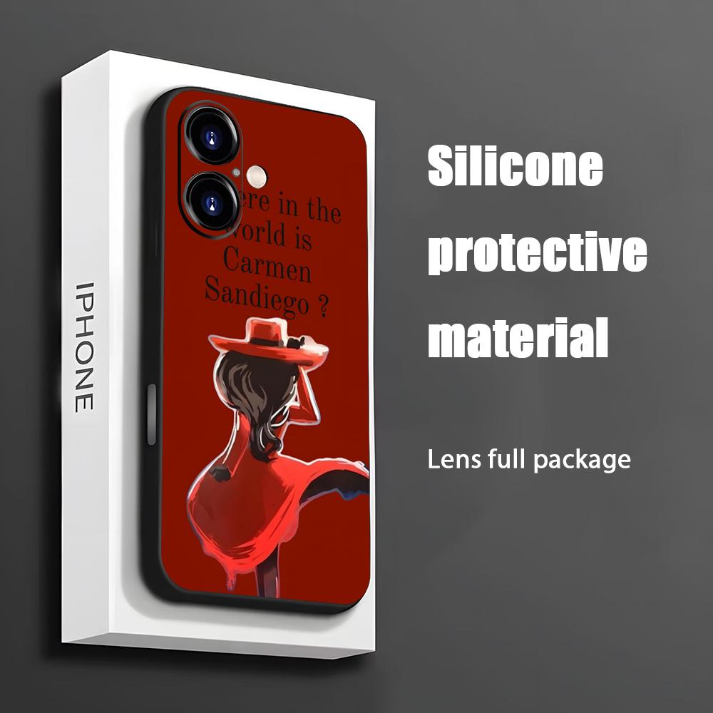 Hot Carmen Sandiego Cartoon Te - Apple Iphone 15 Pro Max recensie en prijs