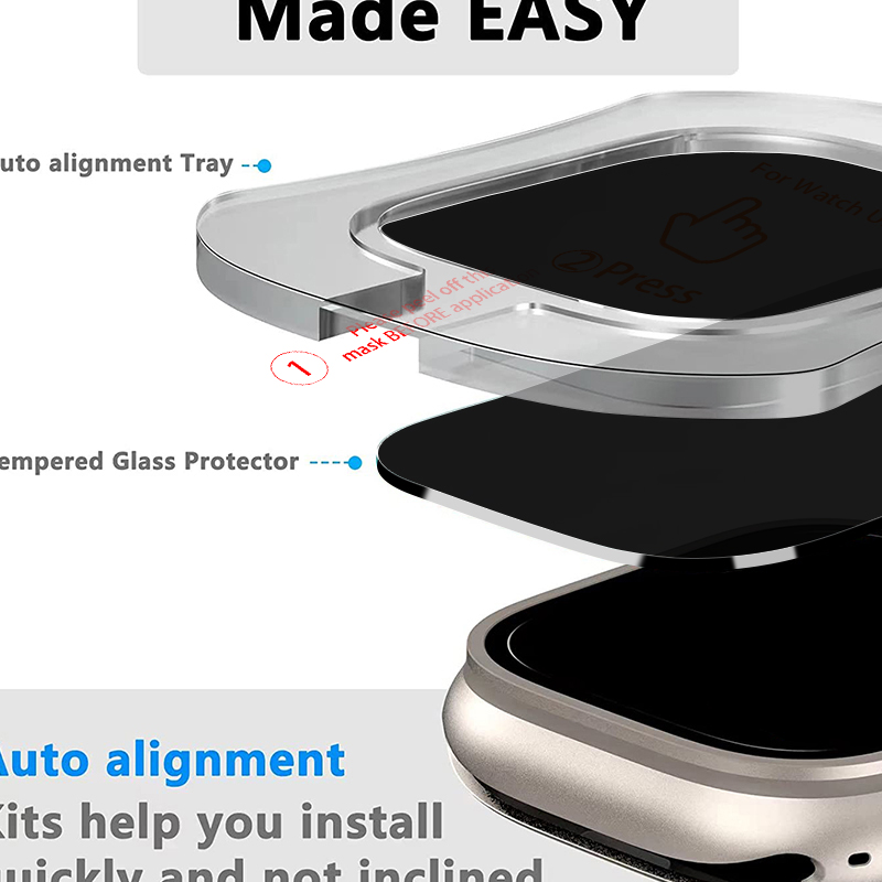 Privacy Screen Protector Film  - Screen Alignment Tool recensie en prijs
