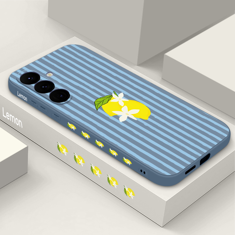 Stripe Lemon Print TPU Telefoo - Samsung Galaxy A55 recensie en prijs