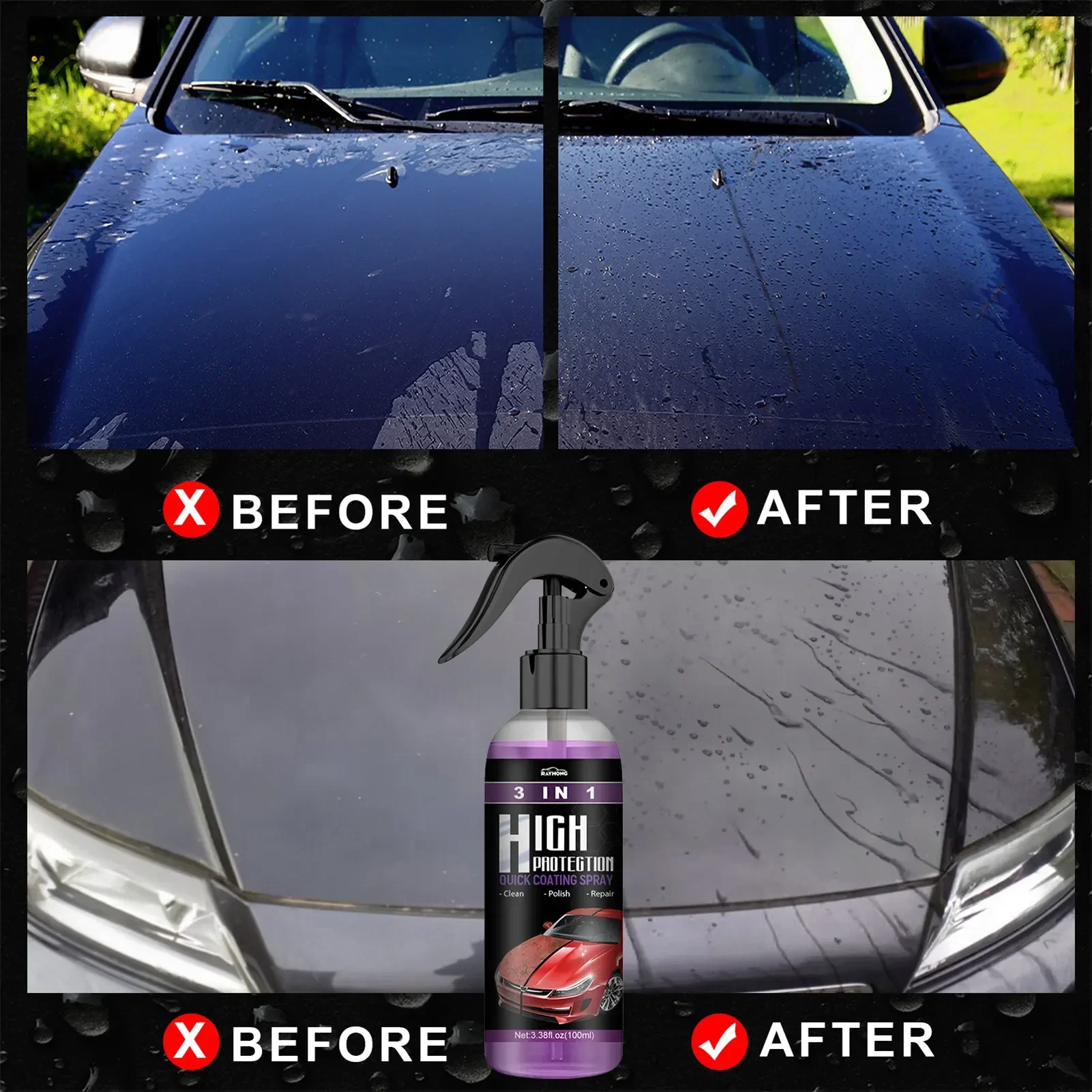 3-in-1 Auto Keramische Vloeiba - Nano Liquid Coating recensie en prijs