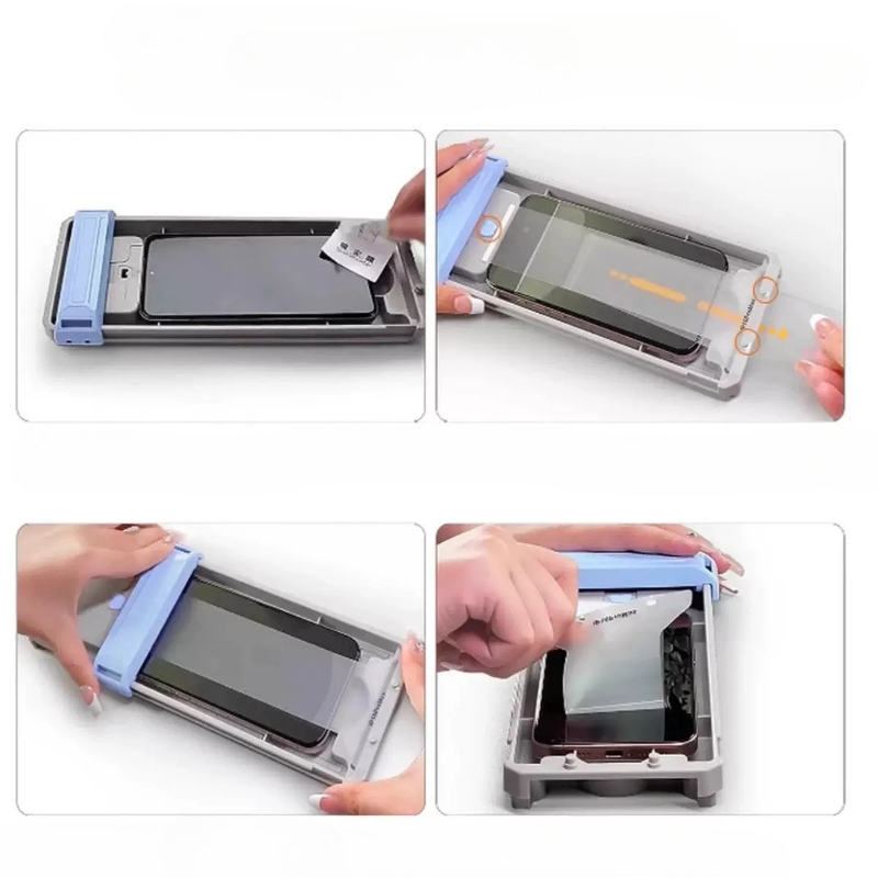 Volledig gelijmde gehard glaze - Screen Alignment Tool recensie en prijs